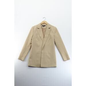 Missguided beige blazer womens 4 career corpcore corporate‎ office business work